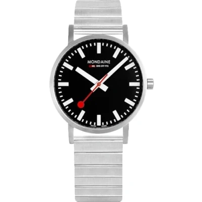 Image de Mondaine Classic Unisex Black Watch A660.30314.16SBW