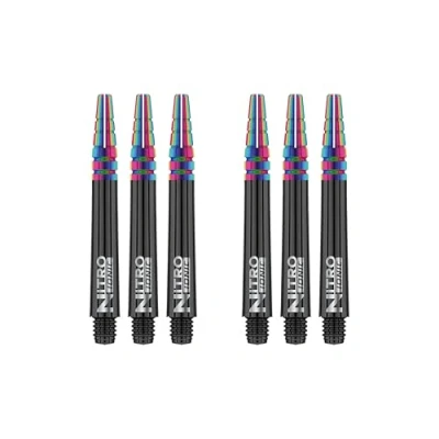 Image de RED DRAGON Nitrotech Ionic Lot de 2 tiges fléchettes intermédiaires Noir