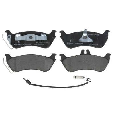 Image de DELPHI LP1692 Jeu de plaquettes frein contact signal d&#039;usure inclus avec tôle anti bruit accessoires MERCEDES BENZ: Classe ML