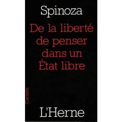 Image de DE LA LIBERTE PENSER DANS UN ETAT LIBRE Livre d’occasion Correct