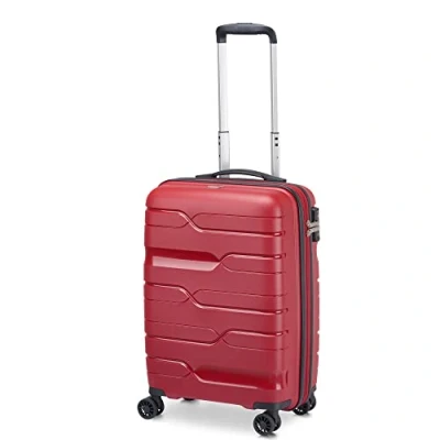 Image de MODO by Roncato MD1 Trolley Extensible Cabine Rigide avec TSA, Bleu foncé, Bagaglio a Mano, Valise Partie Centrale et Roues pivotantes