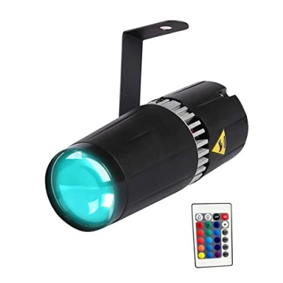 Image de SENLAN LED 9W RGB 3 IN 1 Projecteurs pin spot la lumière