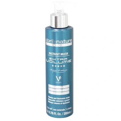 Image de abril et nature Masque Professionnel de Coiffure Age Reset Effet Volume pour Cheveux Fins Épaissit la fibre capillaire Régénère Rajeunit Après Shampooing 200 ml