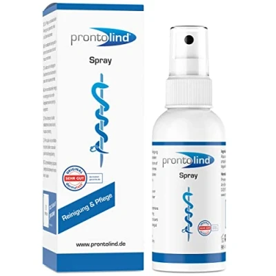 Image de Prontolind Spray 75ml Pour le nettoyage et l&#039;entretien des piercings, tunnels, plugs modifications corporelles Recommandé par les plus grands studios de piercing!