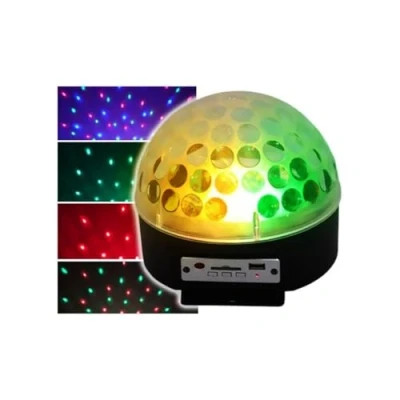 Image de Ibiza LL082LED SD Effet de lumiere à LED Astro 4 avec Haut Parleur &amp; USB