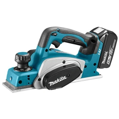 Image de Rabot 18V LXT largeur 82 mm (2x5,0 Ah) en MAKPAC MAKITA DKP180RTJ