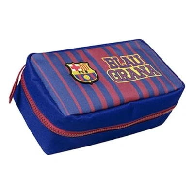Image de CYPBRANDS Trousse 3 en 1 FC Barcelone Papeterie Enfants Unisexe, Multicolore, Talla única