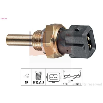 Image de EPS 1.830.192 Sonde De Température Liquide Refroidissement Made in Italy OE Equivalent VOLVO: 740 Break, 940 II 480 E, ALFA ROMEO: GTV