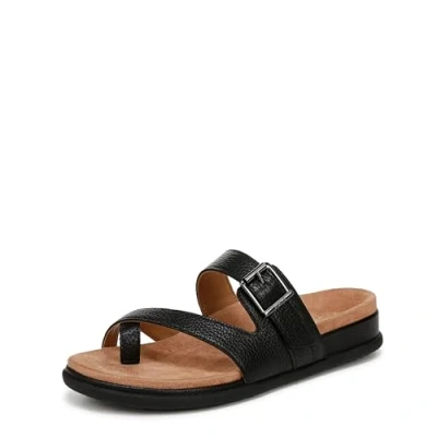 Image de Vionic Strings Carmela pour femme, cuir noir, 40 EU