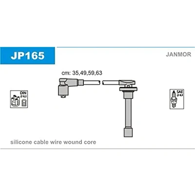 Image de JANMOR JP165 Jeu De Fils d&#039;Allumage HONDA: PRELUDE V, 4
