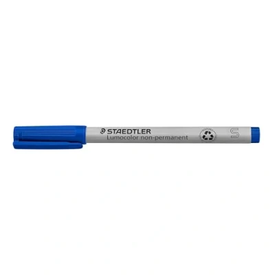 Image de Staedtler Lumocolor 311 Feutre Non Permanent Pointe Superfine 0, 4 Mm Bleu Lot de 10