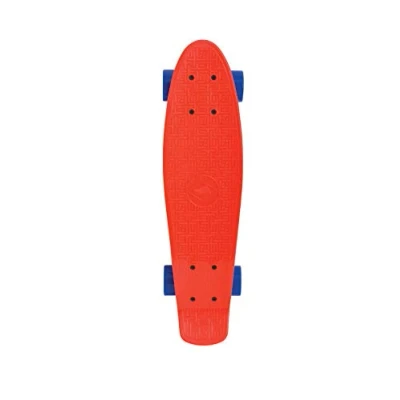 Image de Schildkröt Retro Skateboard, Planche de Qualité Supérieure en Plastique PP, Robuste y Durable, ABEC7, Axes Aluminium, Roues PU, Support Antidérapant, Couleur: Noir, 510703