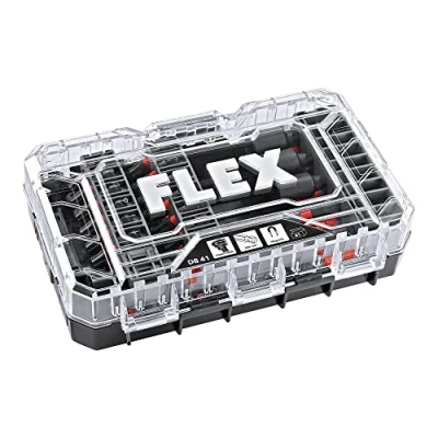 Image de Flex Jeu d&#039;embouts DB 41 (41 pièces, avec mallette de transport, boîte verrouillable + empilable, assortiment d&#039;embouts, Torx/Phillips/Pozidriv/douille, supports magnétiques)