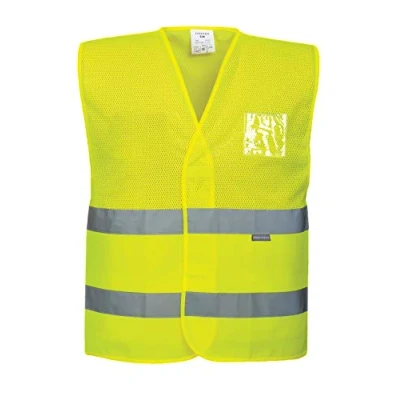 Image de Portwest C494 Gilet HV Semi Maille Jaune, XX/3X