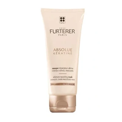 Image de Rene Furterer Masque Absolue Kératine Renewal Care Ultimate Repairing Mask Normaal/Fijn Haar 100 ml Pour cheveux abimés