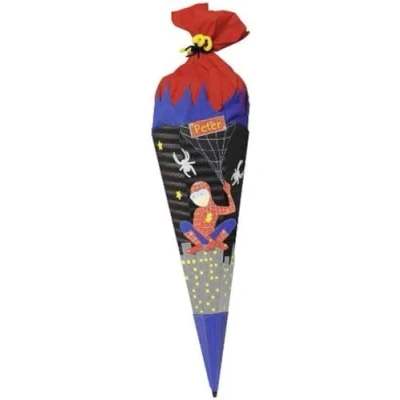 Image de Ursus Cornets Scolaires hexagonaux à confectionner soi même 68 cm, Coloré