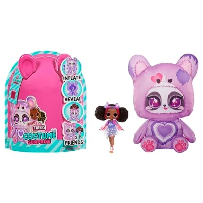 Image de L.O.L. Surprise! Tweens Poupée Mannequin Costume Surprise Hoops Cutie avec De Panda Gonflable Violet Et Plusieurs Surprises, Y Compris des Tenues Accessoires Fabuleux Idéal Dès 4 Ans