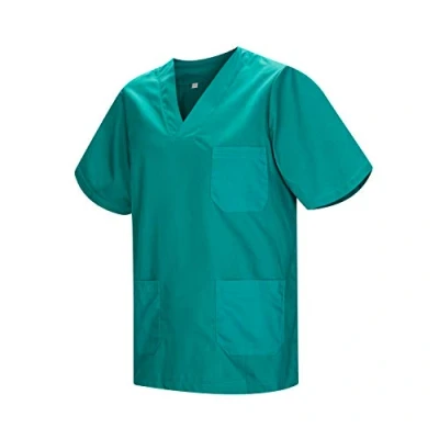 Image de Misemiya VÊTEMENTS DE Travail Unisex COL PIC Manches Courtes Médicaux Unisexe Ref.817 X Large, Vert