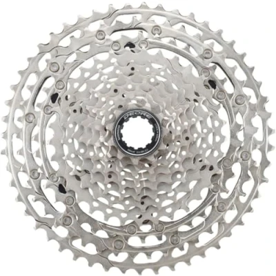 Image de SHIMANO 305750580 Cassette Deore 11V 11 42 CS M5 Mixte, Argent, Taille Unique