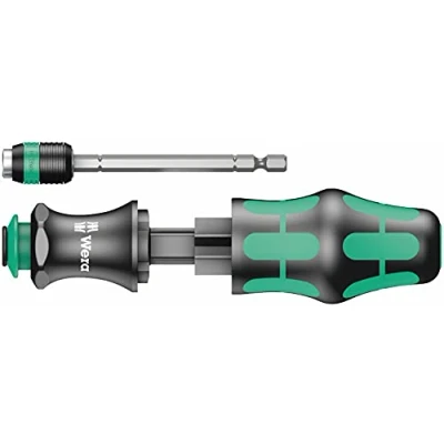 Image de Wera 05051000001 818/4/1, 1/4 pouce x 103 mm, Noir/vert