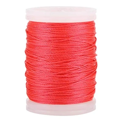 Image de Alomejor Corde en Arc Servant de Fil et Nylon Durable Utilisation pour Les Fournitures tir à l&#039;arc Bowstring Convenant au Sport Plein air(Rouge)