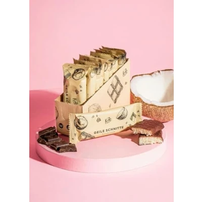 Image de KoRo Barres bio noix de coco chocolat 10 x 30 g