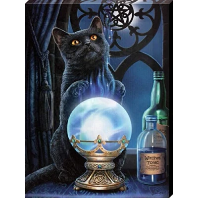 Image de Grindstore Lisa Parker The Witches Apprentice Impression sur toile 19 x 25 cm