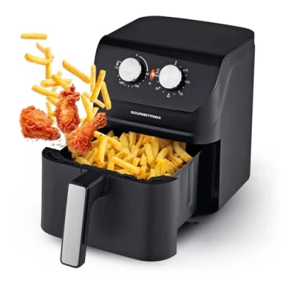 Image de GOURMETmaxx friteuse à air chaud 4L Combinaison astucieuse d&#039;un four chaud, gril &amp; d&#039;une Faire frire, rôtir, griller, etc. Préparation économe en énergie