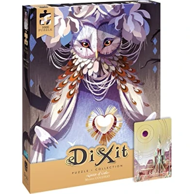 Image de Libellud LIBDIXPUZ1006 Fantaisie Asmodee Reine des Hiboux Pièces 9421, LIBD1011, Dixit Puzzle Queen of Owls 14, Puzzles 1000 pezzi