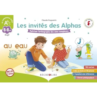 Image de Les invités des Alphas Jeu sur l&#039;orthographe sons complexes CP CE1