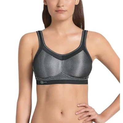 Image de Anita 5529 Soutien Gorge De Sport Femme Noir (Schwarz 001) 90E (Taille fabricant: 75E)