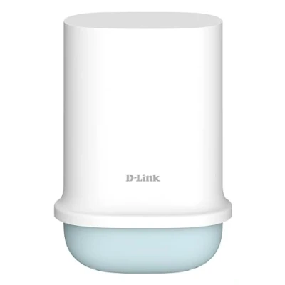 Image de D Link DWP 1010 CPE extérieur 5G/LTE, Modem/antenne ext. 5G, jusqu&#039;à 4 Gbit/s, PoE 2,5GbE, IP67 résiste aux intempéries, Protection surtensions 6kV, inj. Inclus, Support Mural/Poteau,Tous réseaux