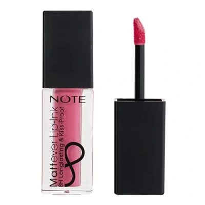 Image de NOTE COSMÉTIQUE Mattever Lip Ink Encre à Lèvres Mat Longue Tenue et Sans Transfert Rouge Repulpant Ultra Pigmentée (All About Pink)