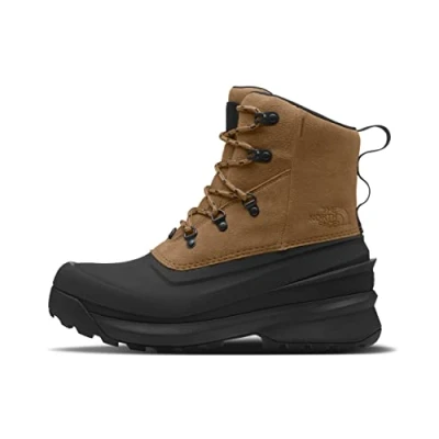 Image de The North Face Chilkat Bottines à lacets, Homme, Taille: 42.5, Medium brown Cuir et textile
