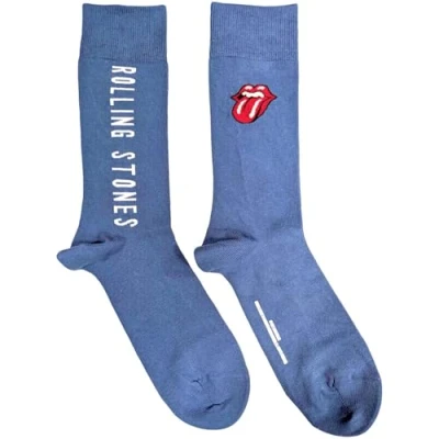 Image de Rolling Stones Chaussettes Vertical Tongue Officiel Tie Dye Effect Uk Size 7.5 One