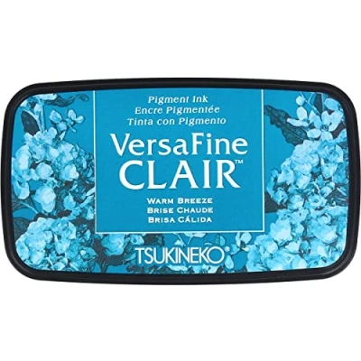 Image de Tsukineko Chaud Breeze Versafine Clair D&#039;encrage, Matière Synthétique, Bleu, 5.6 X 9.7 2.3 cm