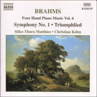 Image de CD MATTIES / KANE, BRAHMS, ZIRKE TORA Brahms: Œuvres pour piano à 4 mains 6 ( 8554119 Non Japon ObiClassique Occasion