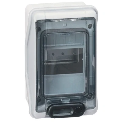 Image de Coffret PLEXO 3 4 modules 1 rangée IP65 IK09 Gris