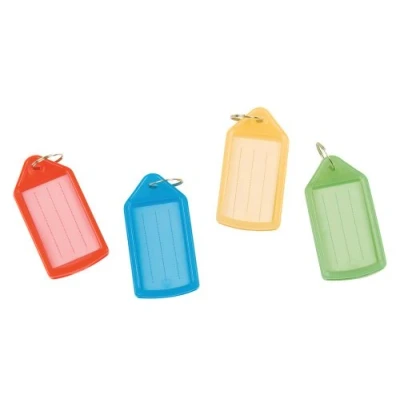 Image de Q Connect Lot de 40 porte clés étiquettes Coloris aléatoire