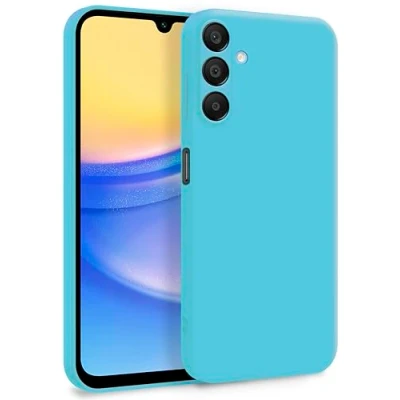 Image de MyGadget Coque pour Samsung Galaxy A15 5G Case Protection Rigide Anti Choc avec Doublure Microfibre Turquoise