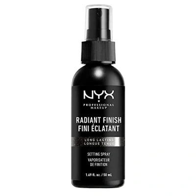 Image de NYX Professional Make up Vaporisateur de Finition Spray Fixateur Maquillage Tenue Longue Durée Fini Eclatant 50 ml