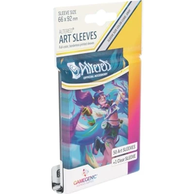 Image de Gamegenic, Ancien : Art Sleeves Nevenka, Code couleur de la pochette gris