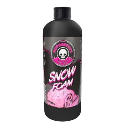 Image de MOTORKIT Mousse Nettoyante Rose Snow Foam Motorrevive Shampooing Car Care 500 ml pour nettoyeur à pression et pompe
