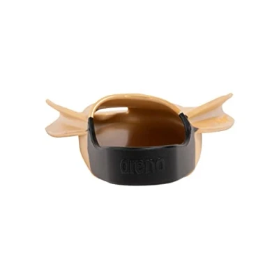 Image de arena Powerfin Pro II Palmes de Piscine d&#039;Entraînement, Adulte, 100% Silicone, Courtes et Confortables, 42 43, GOLD