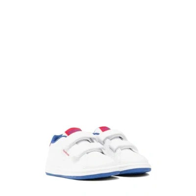 Image de Reebok RBK Royal Complete CLN 2.0 2V Sneaker, White/BOUNDLESSBLUE/VECTORRED, 26.5 EU