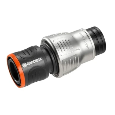 Image de Gardena Raccord aquastop, Noir, 10 x 4.5 cm