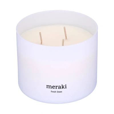 Image de Meraki Bougie parfumée Meraki, 60 heures Linge frais