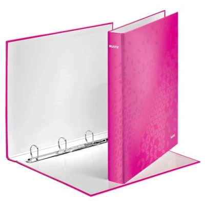 Image de Leitz Wow Classeur à 4 anneaux A4 25 mm Rose