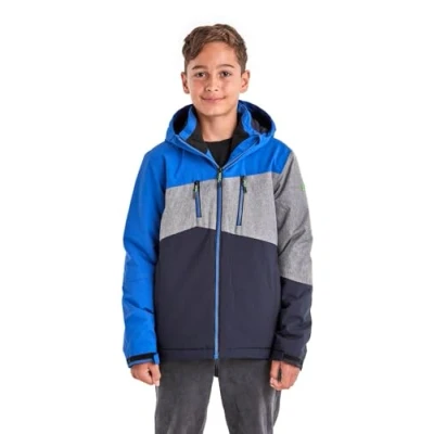 Image de Killtec Garçon Kow 204 Bys Jckt Veste D&#039;extérieur/veste Fonctionnelle Avec Capuche, Bleu, 140 EU