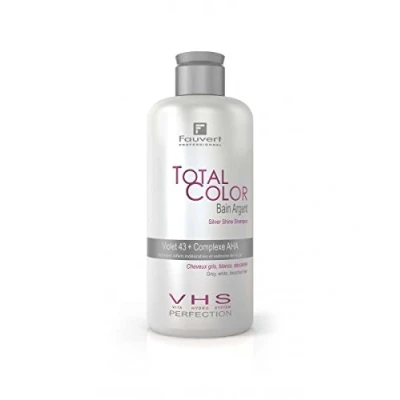 Image de Fauvert Professionnel VHSP Shampooing Bain Argent (Violet 43 + Complexe AHA) 250ML